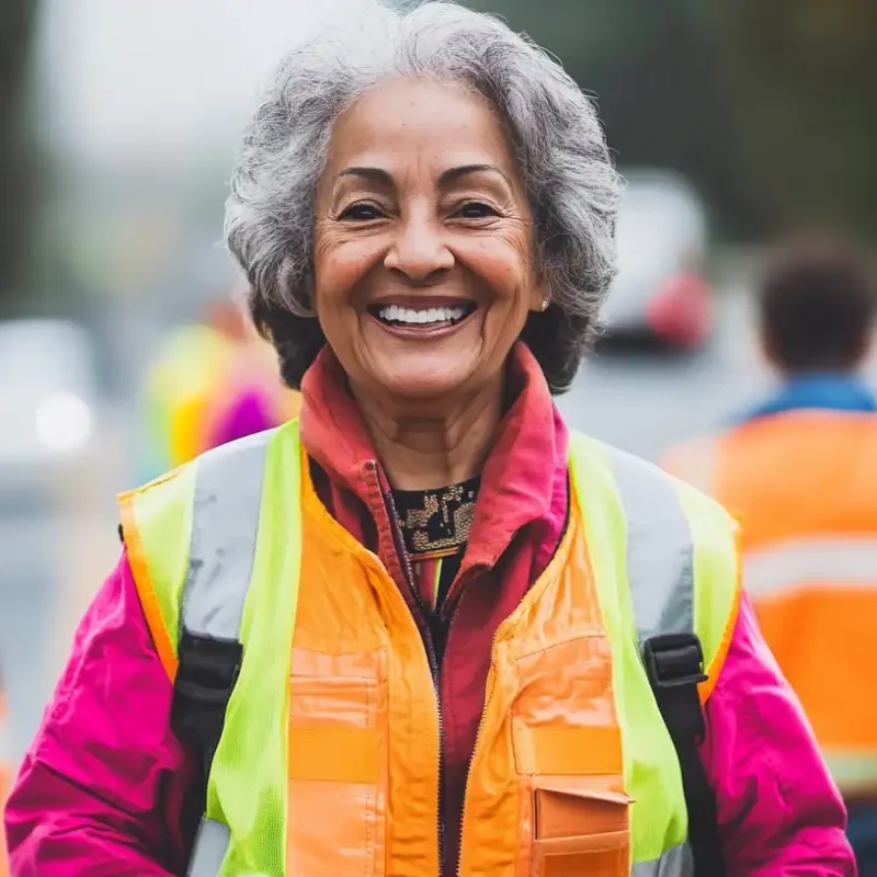 thewilson0741_photo_of_an_older_female_adult_crosswalk_guard_ha_c0aa2541-22e0-434d-b0da-ab36ddd74ca2